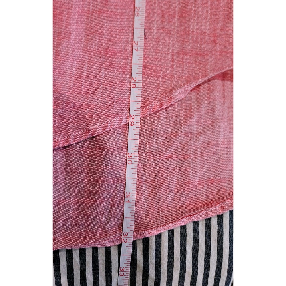 TURRAU Spain 100% Cotton Button Down Shirt Blue White Gingham European Luxury L - Picture 5 of 6